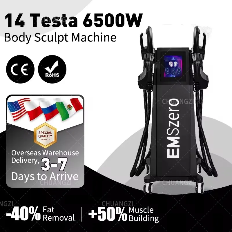 6000W  Neo EMSZERO Fat Removal Body  Machine EMS Muscle Stimulation  Device For Salon