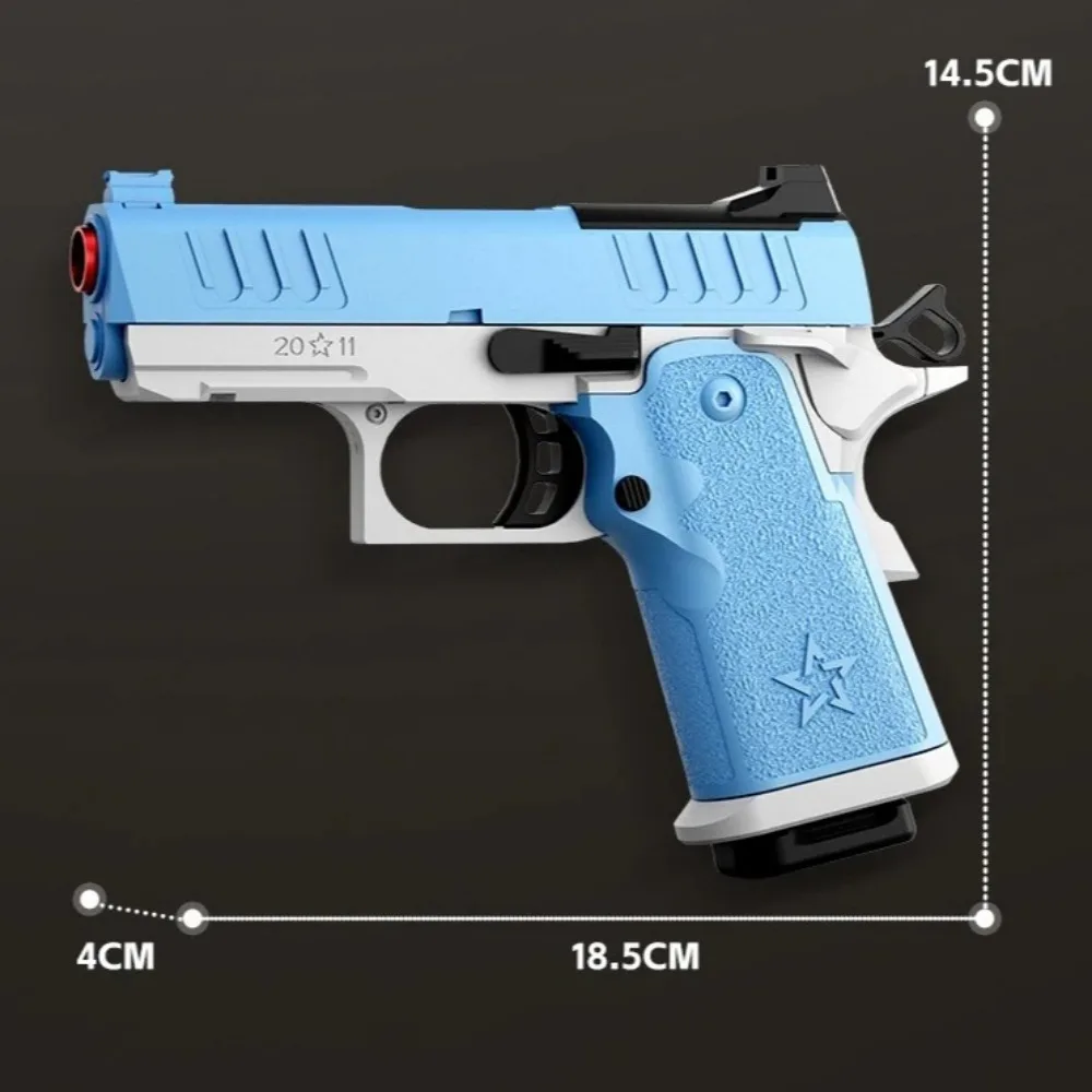 2011/G17 Soft Bullet Toy Gun mit Blowback Shell Throwing Continuous Firing Outdoor Sports Shooting Games für Kinder – Detail 4
