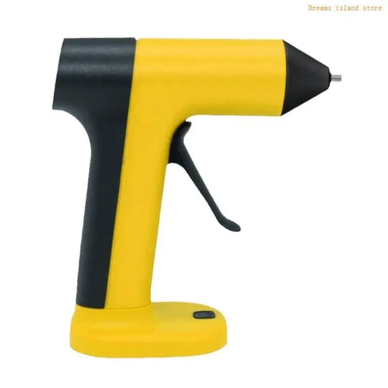 Rechargeable Small Cordless Glues Guns 2000mAh Battery Quick Heating Nozzle Design for Crafting and Home Repairs HX6C