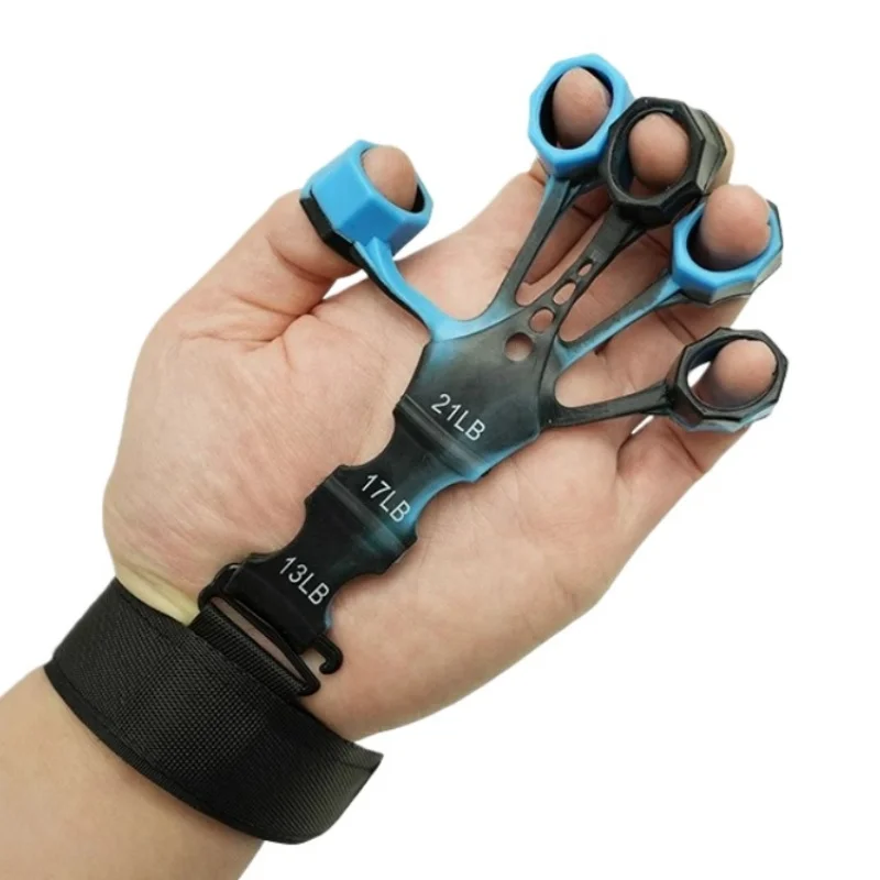 Fingertrainer, Griffkrafttrainer, Handtherapiegerät, Fingertrainingsgerät und Handkrafttrainer – Detail 3
