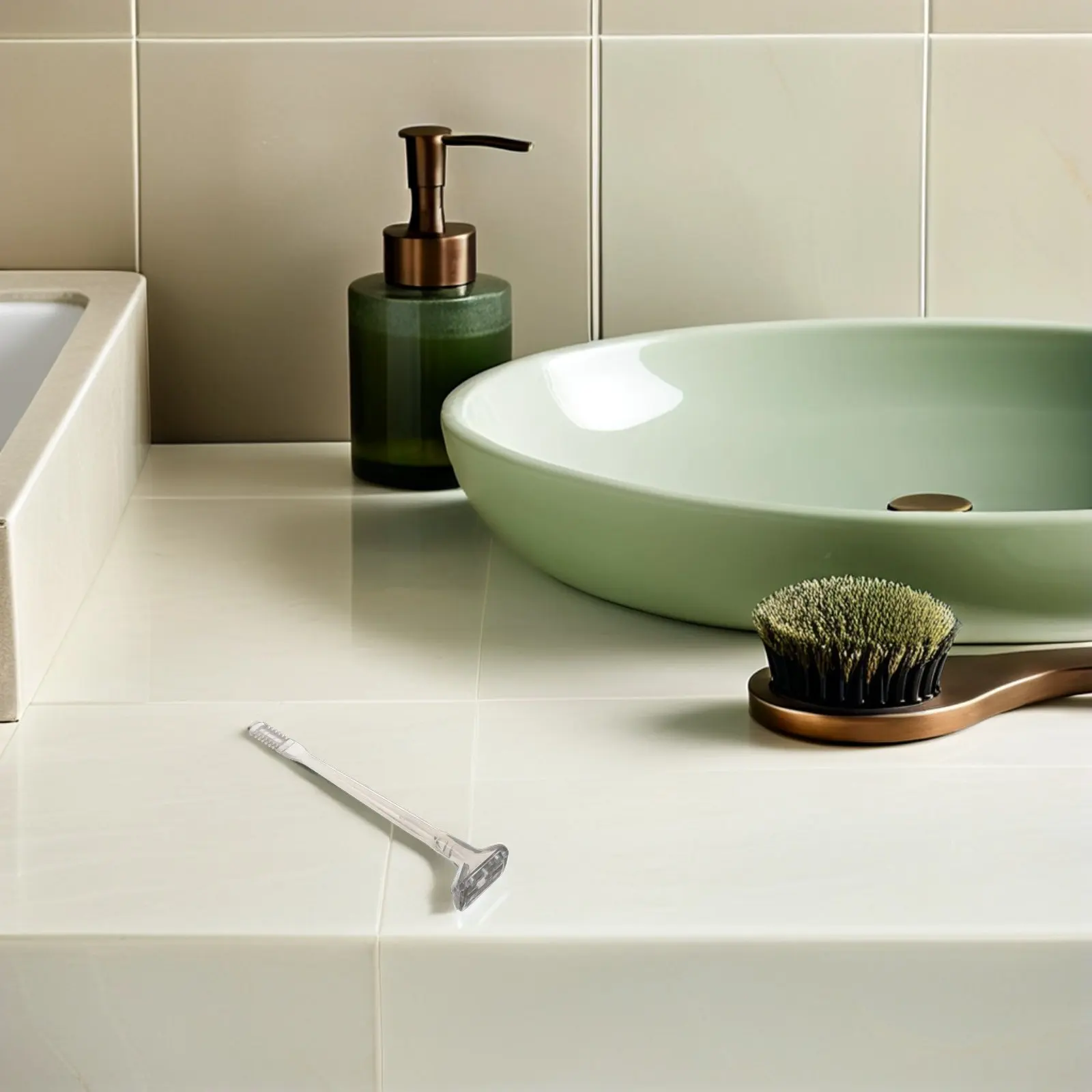 

2Pcs Nasal Hair Trimmer Manual Dual-Sided Cutter Ergonomic Design for Sensitive Skin Easy Clean Waterproof Men Women Grooming