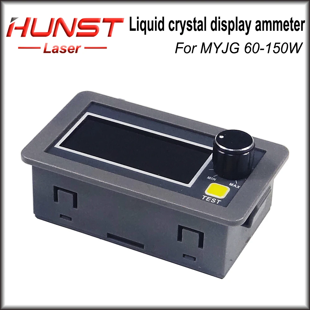 HUNST Wyświetlacz LCD Miernik prądu CO2 Ekran zewnętrzny do zasilacza laserowego CO2 serii MYJG 60W/80W/100W/130W150W