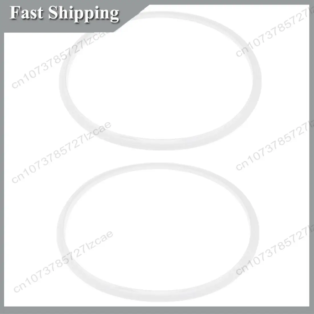 -A99Z 2 piezas junta de goma anillo de sellado ollas a presión 28 cm de diámetro interior, blanco transparente