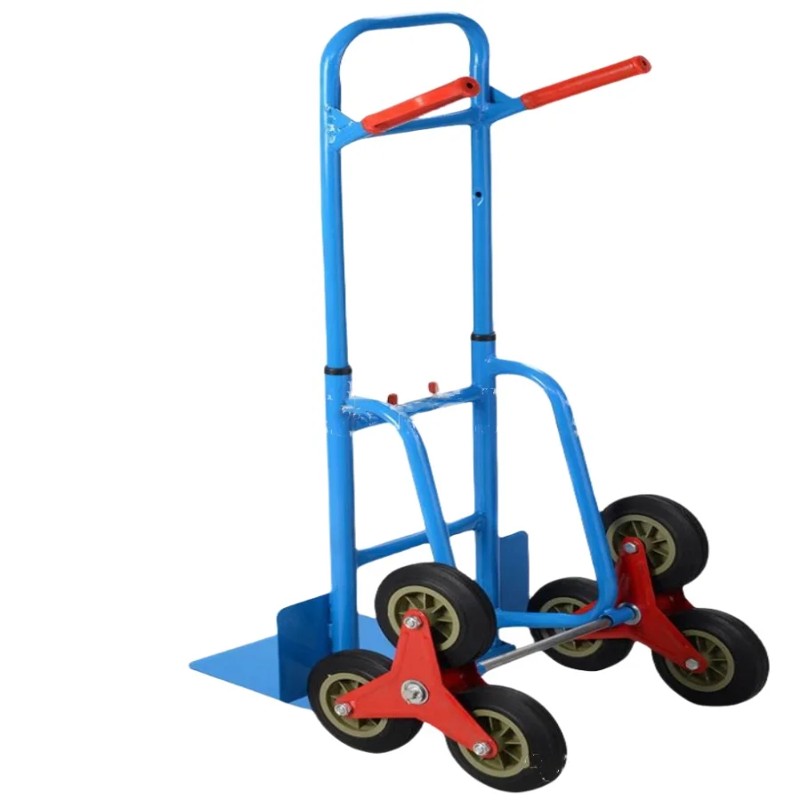 

400kg Heavy Duty Mountaineer Trolley Climbing Customizable OEM Small Folding Hand Cart with Stair Climbing Feature