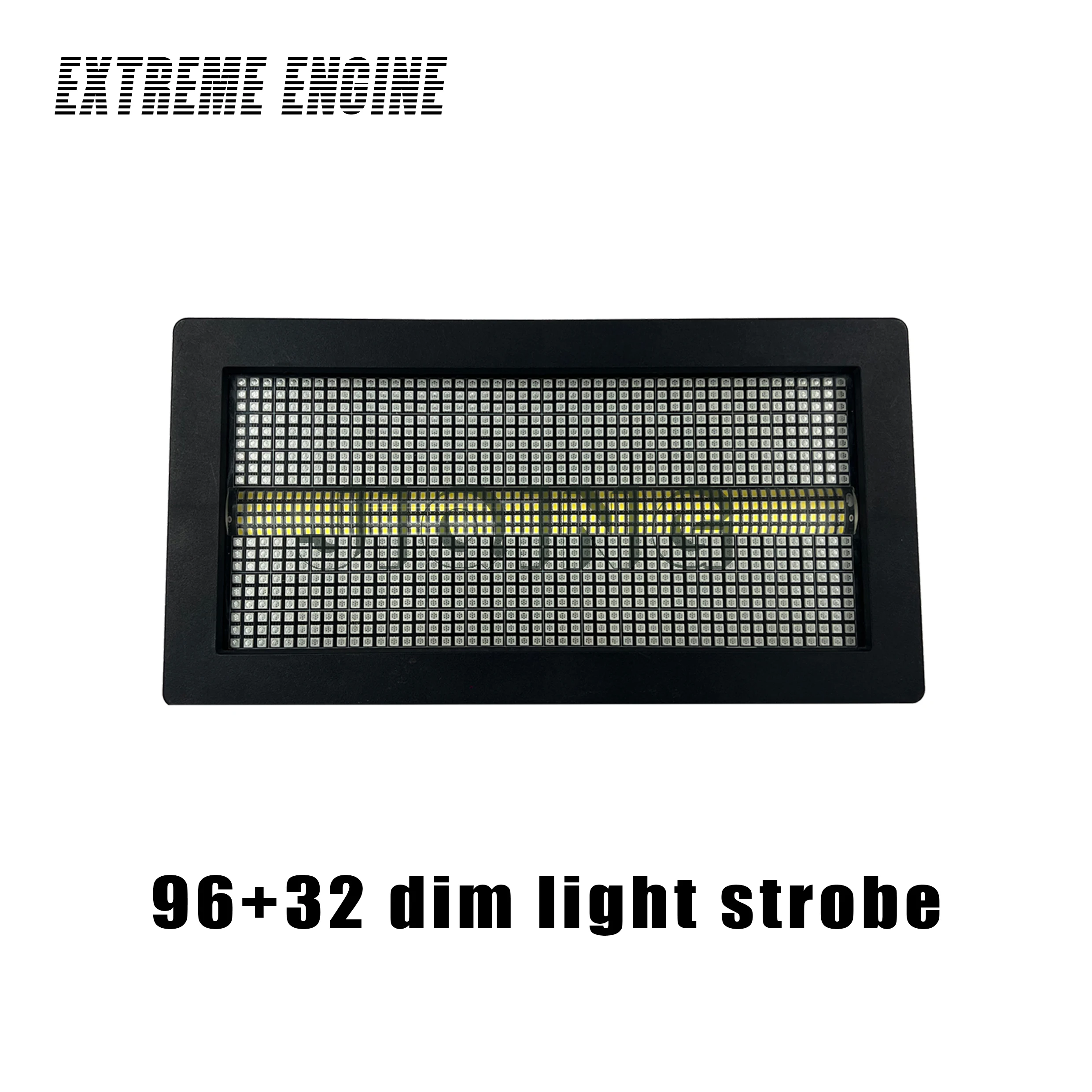 NEW 400W rgbw 96+32 dim light strobe Beads Strobe Light DMX Controlled Light Background Decorative Stage Effect Lighting