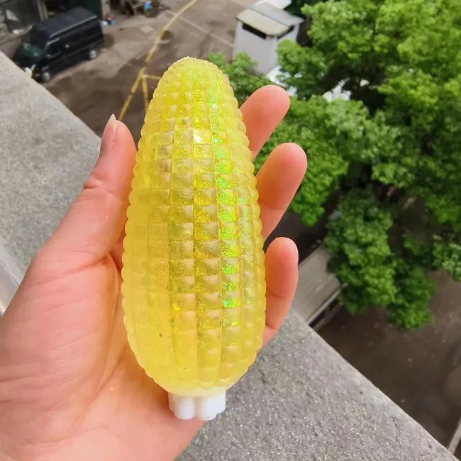 Aurora Gold Glitter Bear Rabbit Banana Maltose Squishy Slow Rebound Soft Squeeze Vent Stress Relief Creative Gift Toy