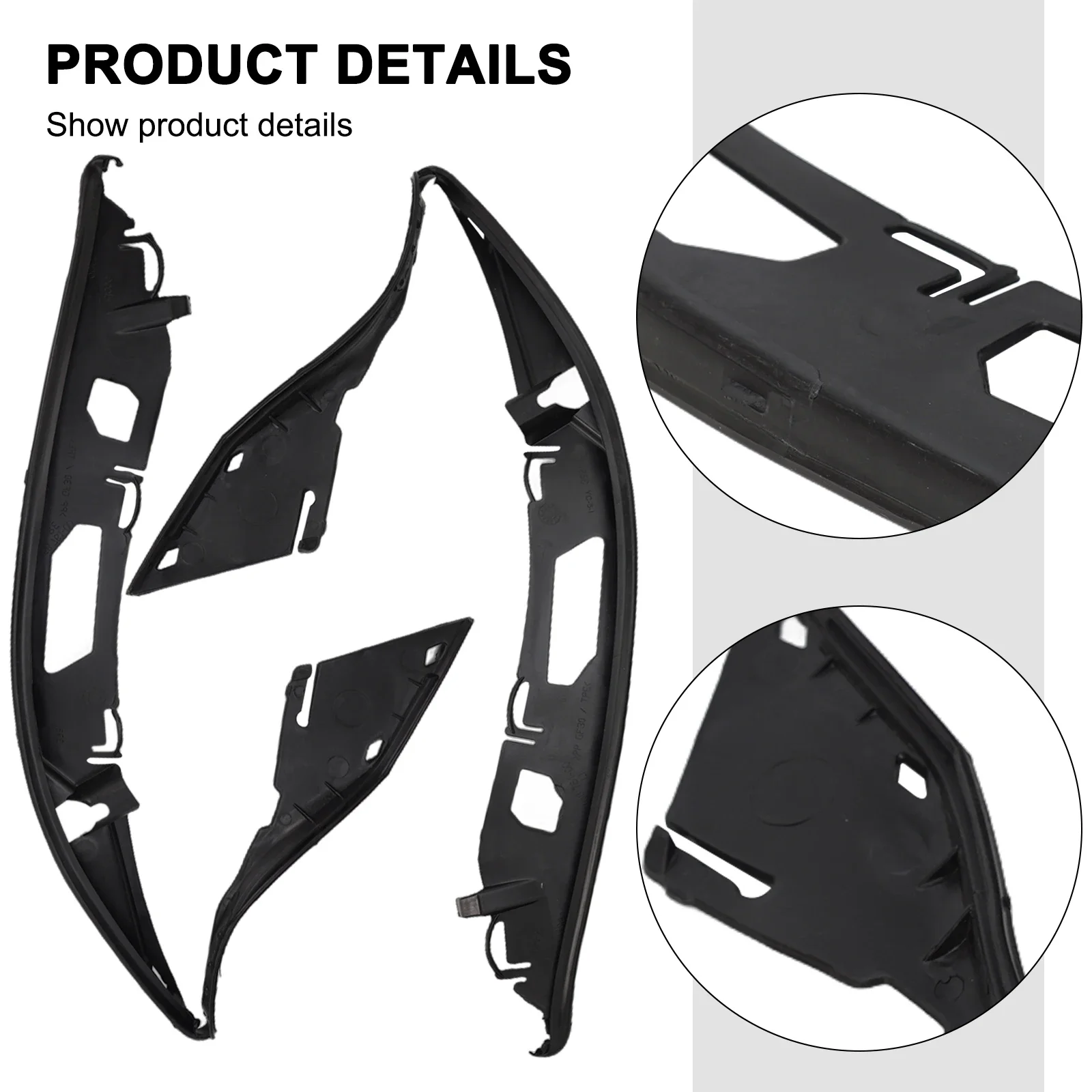 Perfect Compatibility Front Headlight Gasket Seal for BMW 535i 535i xDrive 2009 2010 Only for Cars with Halogen Headlights