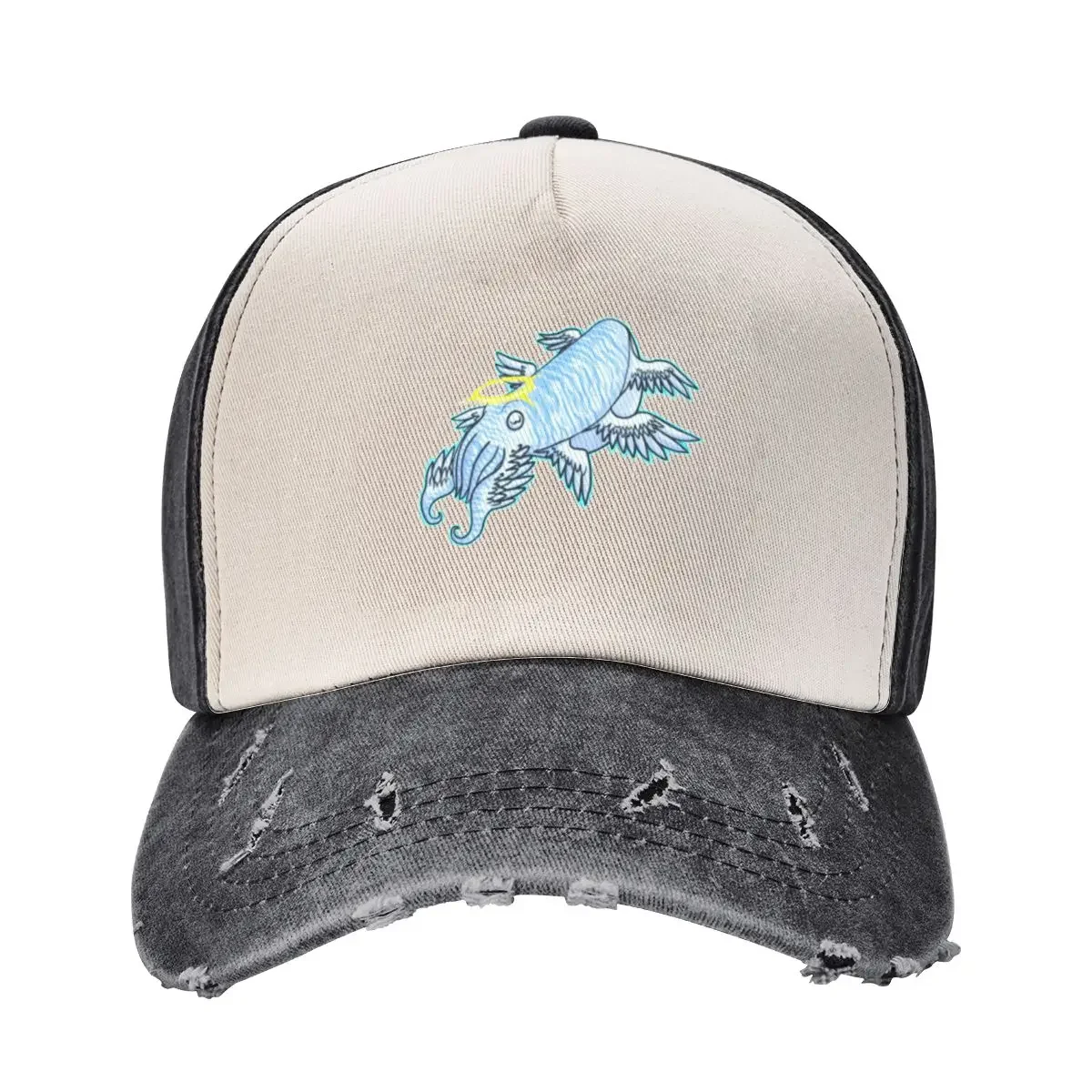 

Sea Angels: Cuttlefish Baseball Cap Military Tactical Cap Hip Hop Cosplay Luxury Man Hat Designer Man Women's