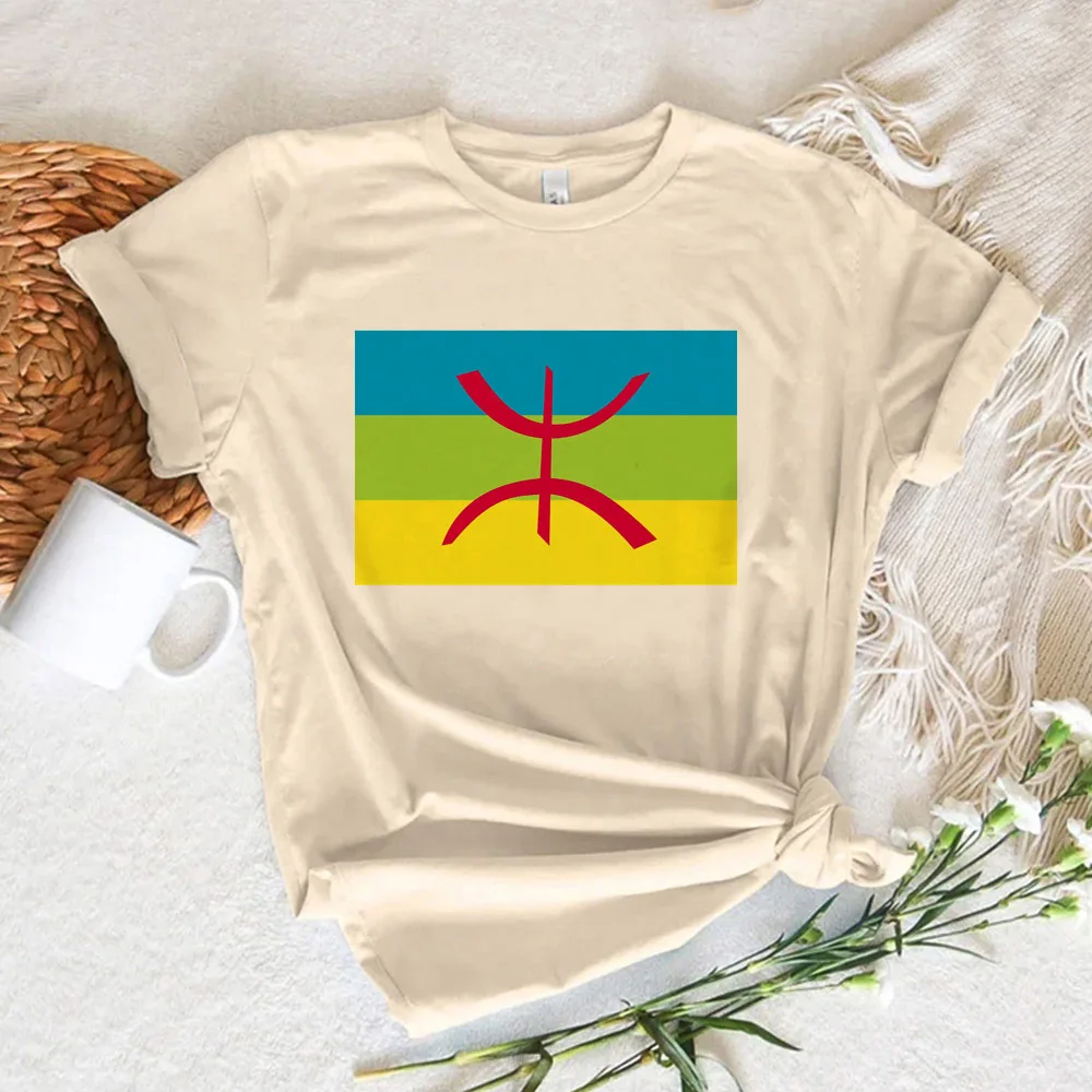 

Женская футболка Amazigh, комикс, одежда для активного отдыха, женская футболка в японском стиле 1920-х, дизайнерская одежда в стиле Харадзюку