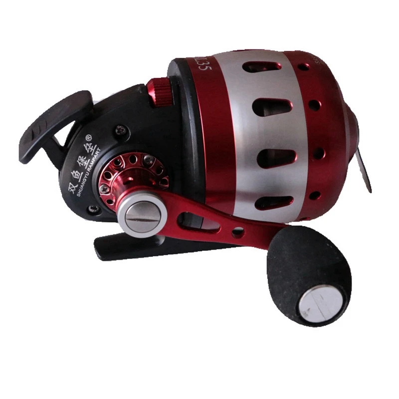 

SHUANGYU RAMPART BL35 Fishing Reel 6+1BB 3.6:1 Gear Compound Closed Metal Coil Wheel Outdoor With Wristband 5 PE Line 55M