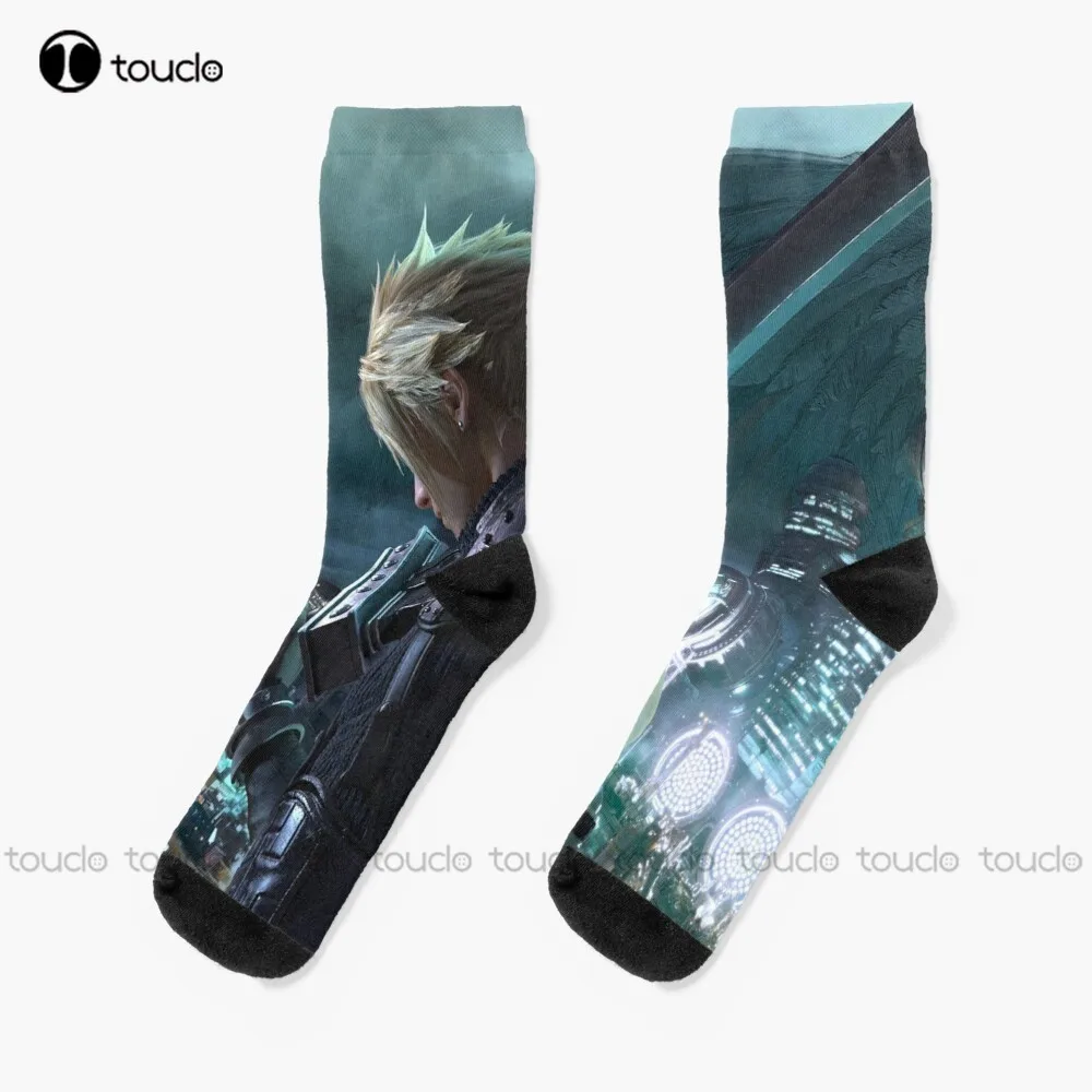 

Cloud Final Fantasy Vii Remake Socks Work Socks Unisex Adult Teen Youth Socks Design Happy Cute Socks New Popular Funny Gift