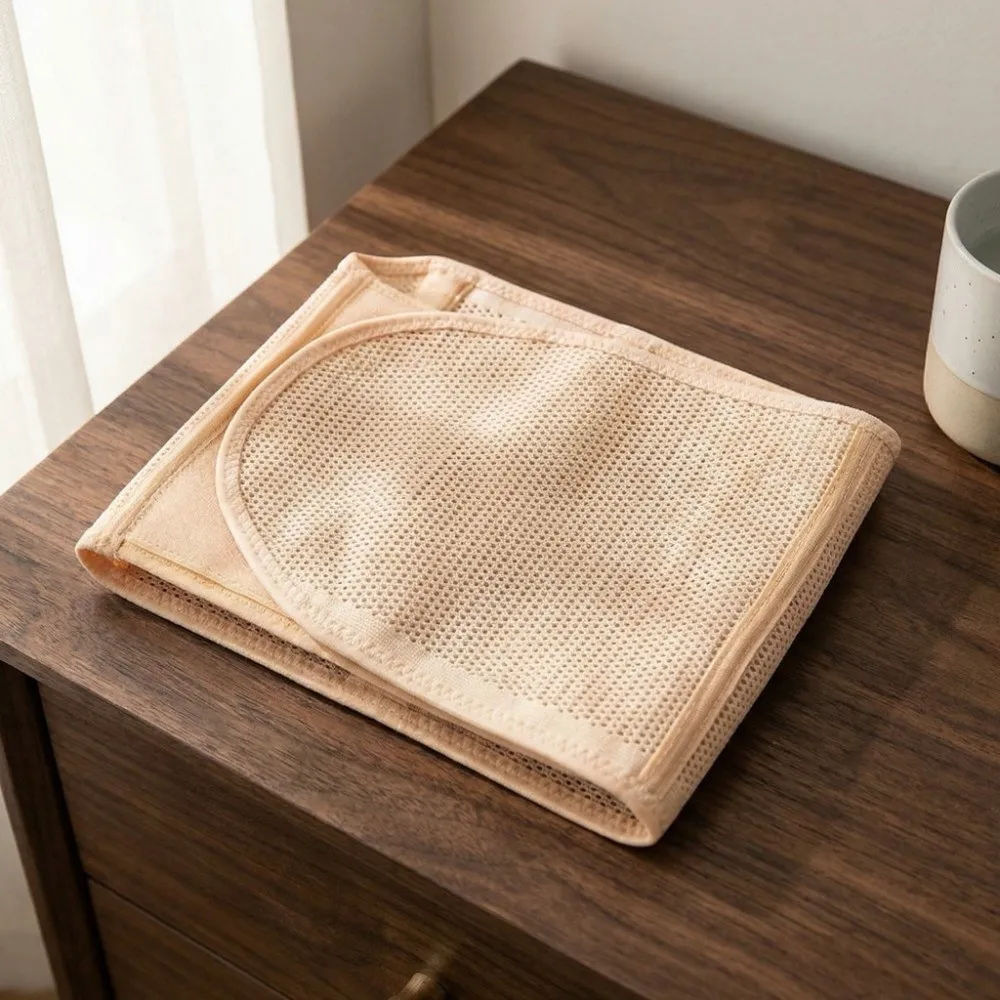 

Magnetic Postpartum Body Shaper Mesh Thin Seamless Magnetic Waist Trainer Paste-on Belly Contracting Women Girdle Belt Women