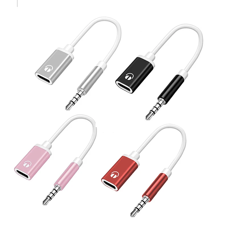 1 unidad de conector de Audio auxiliar de 3,5mm, auriculares estéreo con división de Audio, Cable adaptador doble para teléfono IOS Android MP3