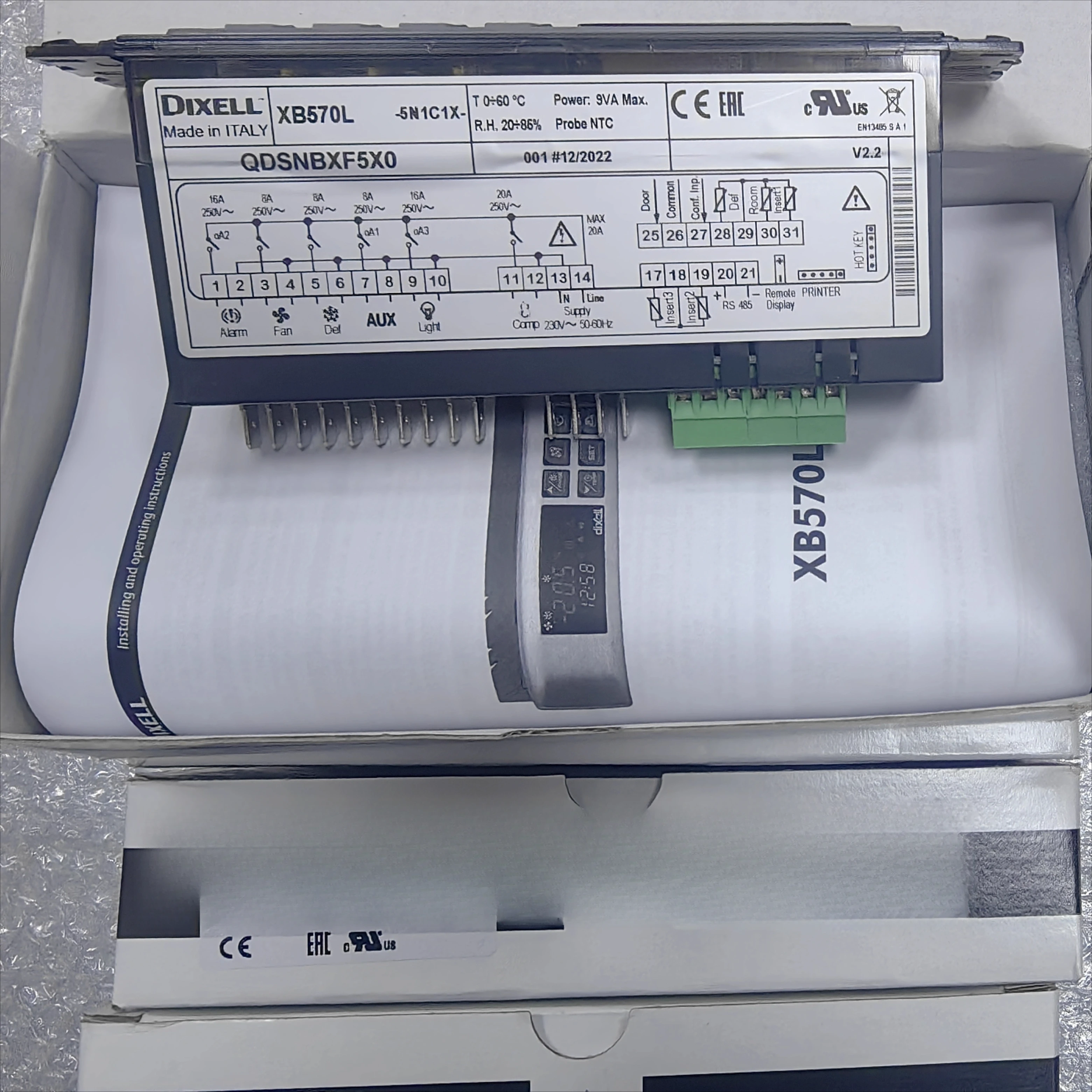 Unidade de controle DIXEL Pok é mon 7 B570L-5N1C1X, XB570L-LX5N1C1-X