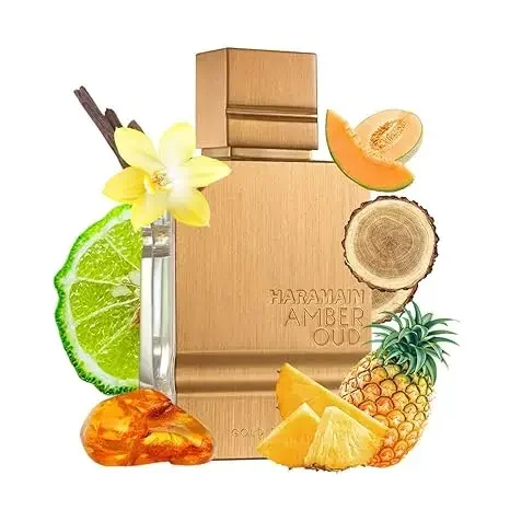 عطر عربي أصلي 60 مللي من Al Haramain Amber Oud إصدار ذهبي عطر عربي عالي الجودة بخاخ فيرومونات تجذب الرجال