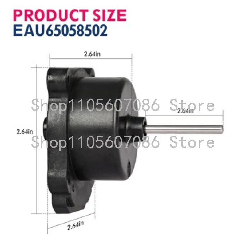 EAU65058502 Refrigerator Fan Motor Assembly Suitable for LG Condensing Refrigerator Fan Fan DC12V