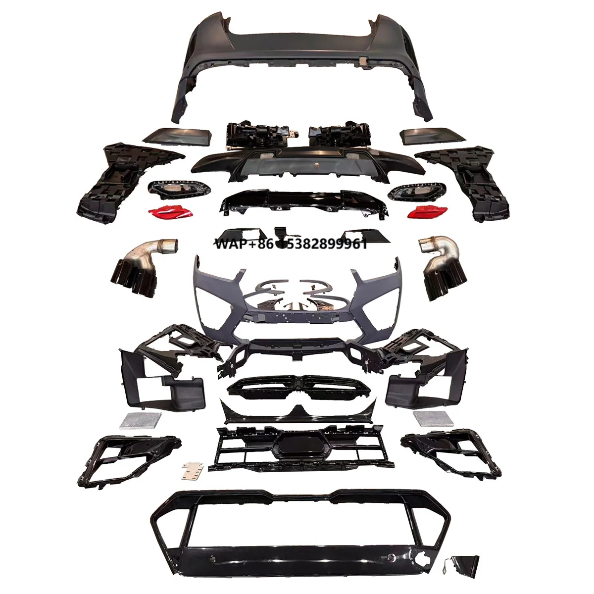 

Hot Selling X6M LCI Style PP ABS Auto Body Kit for X6 G06 LCI 2023+