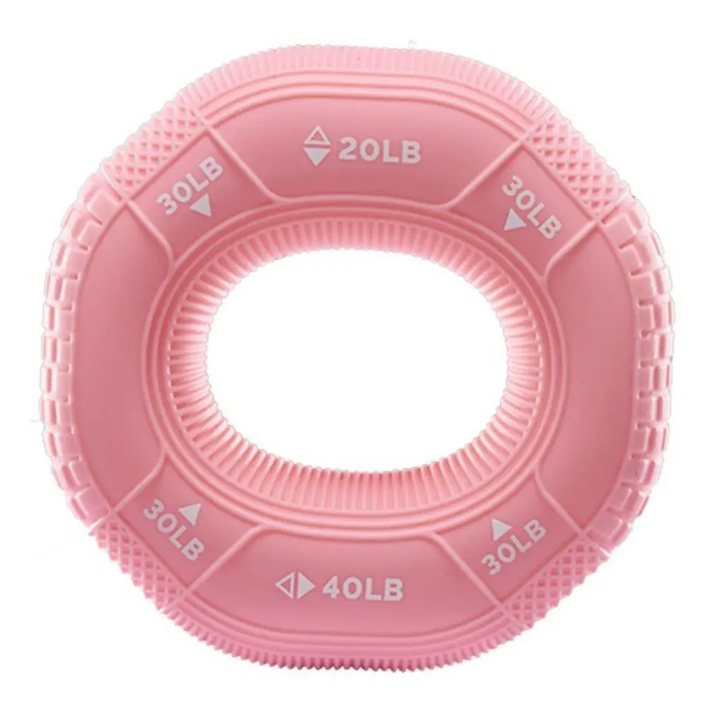20-90LB Hand Grip Ring Silicone Portable Finger Trainer Grip Muscle Exerciser Fitness Grip Expander Fitness