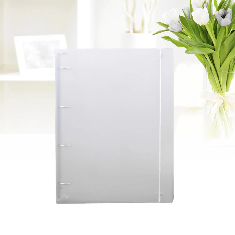 Teczka A4 z matowym wykończeniem, klips ze stali nierdzewnej, gumka elastyczna, organizer na dokumenty do biura, szkoły, biznesu, segregator.