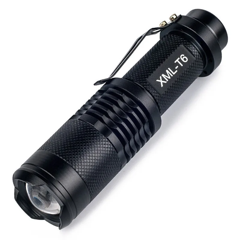 LED strong light long beam flashlight rechargeable focus mini household portable lighting dormitory outdoor super bright
