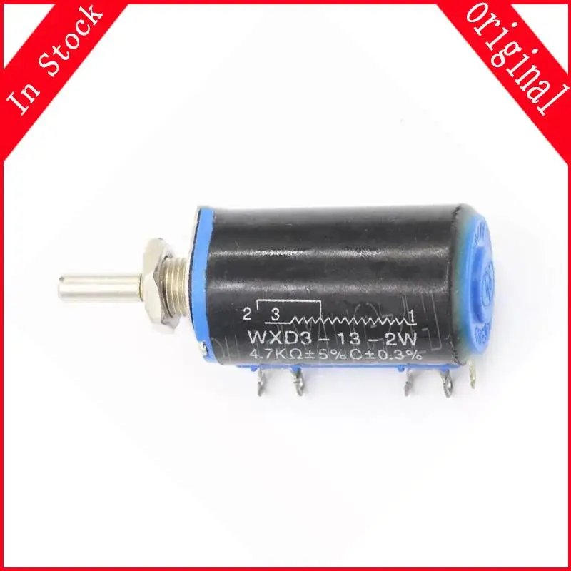 1pcs/lot WXD3-13-2W 1K 2.2K 3.3K 4.7K 5.6K 6.8K 10K 22K 33K 47K 100K Ohm WXD3-13 2W 100 200 220 470 680 Wirewound Potentiometer
