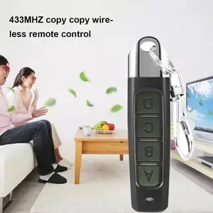 433MHz Cloning Remote Control RF Clone Copy Remote Control Garage Gate Door Opener Remote Key Duplicator for Home Safety