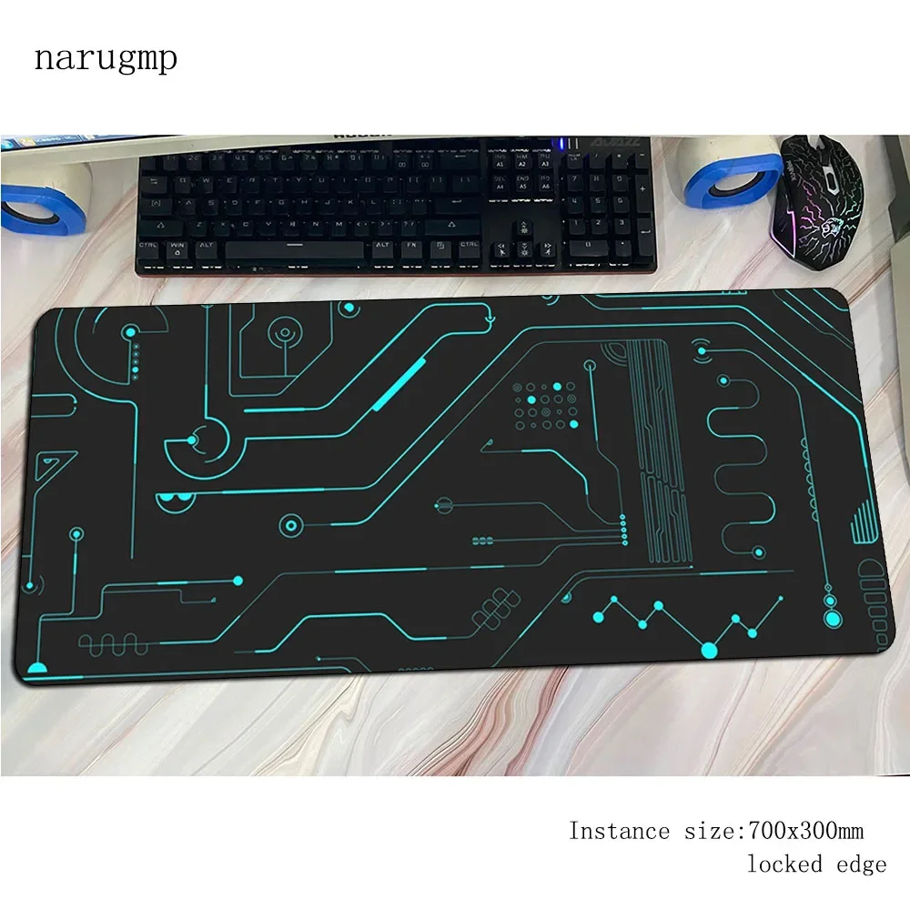 Circuit mouse pad 90x40cm mousepads carpet gamer gaming mousepad gamer Beautiful personalized mouse pads keyboard pc pad