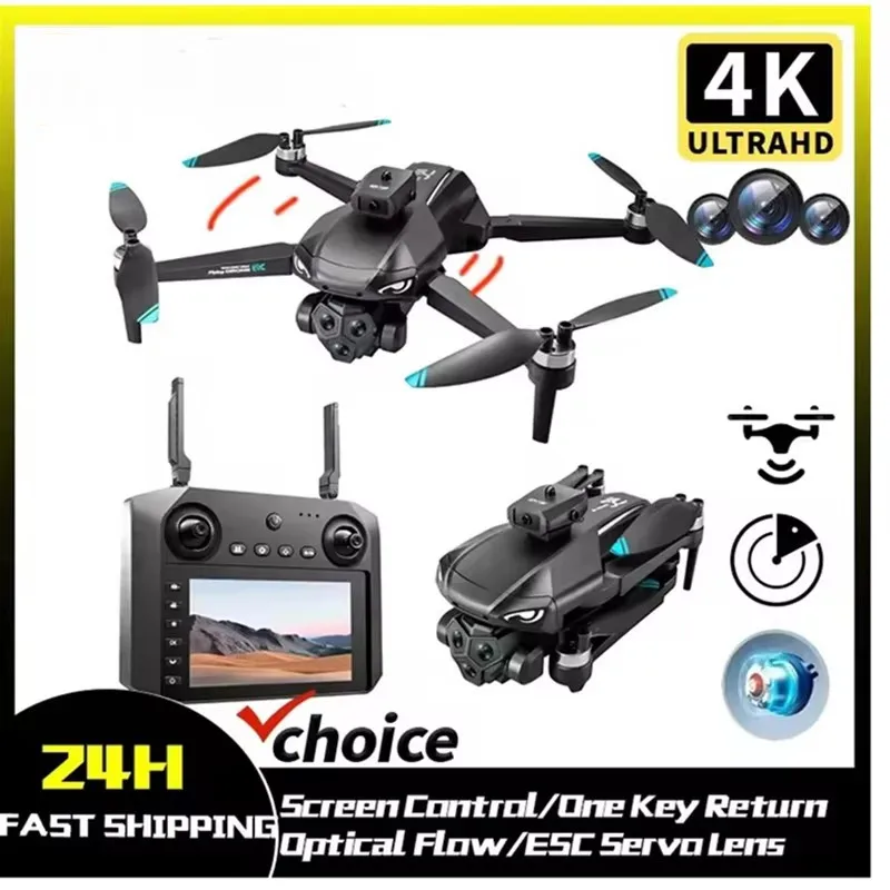 

2025 Новый Дрон M33 MAX 4K Профессиональный с широкоугольной тройной HD-камерой Складной RC Вертолет WIFI FPV Фартук для удержания высоты Продажа