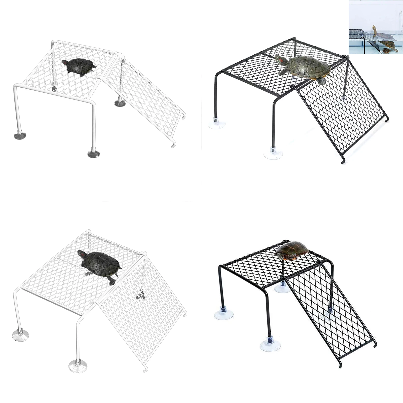 Turtle Basking Platform Floating Island Ramp Resting Area Turtle Resting Platform for Aquarium Tanks for Turtles to Climb