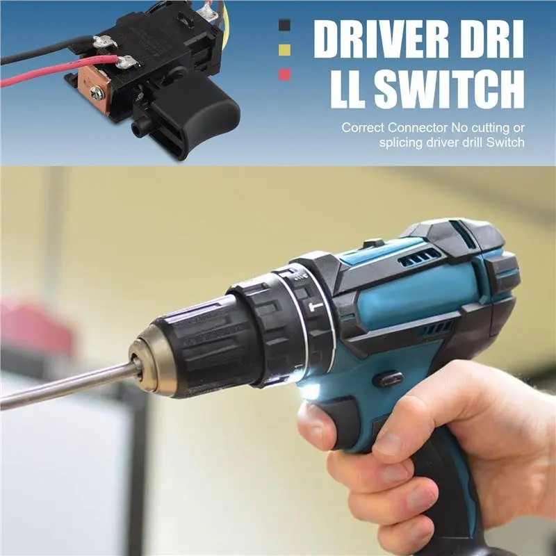 ABHB-2X スイッチ HP457D DF457DWE DF457D HP347D DF347D HP457 DF347DWE コードレスドライバードリル用