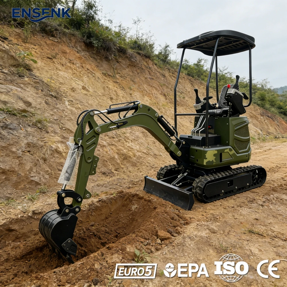 

Мини-экскаватор 0.8т 1.2т 1.5т 1.8т с дизельным двигателем Yanmar, стандарт EPA Euro 5 CE, многофункциональный сельскохозяйственный экскаватор