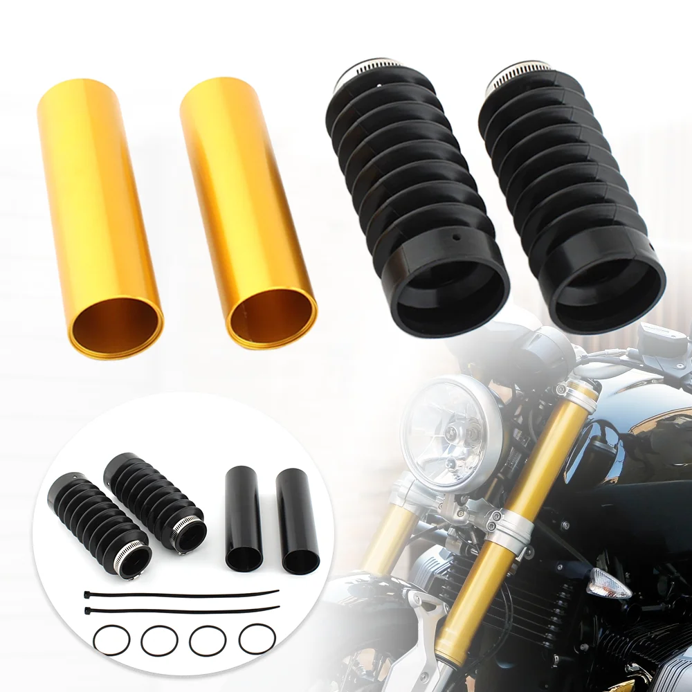

For BMW RnineT Urban G/S Accessories Front Fork Boot Tube Slider Motorcycle Shock Absorber Cover Gaiters
