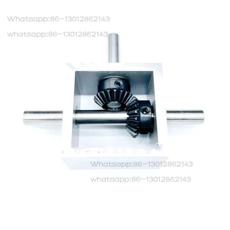90 Right angle bevel gear right angle commutator 1 to 1 axis 10MM corner machine transmission module