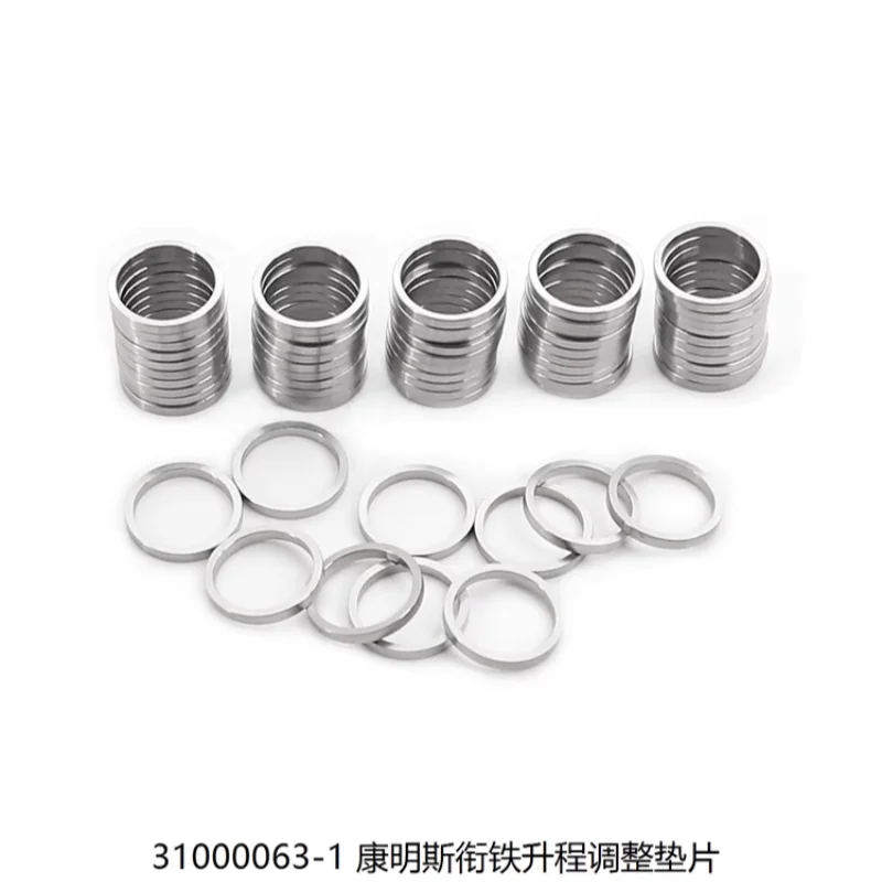 60PCS Common Rail Diesel Cum-mins XPI Injector General Parts Armature Lift Adjusting Gasket Shim 2.94-2.99