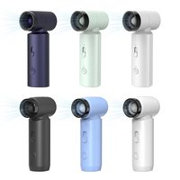 Portable Handheld Fan Power Travel Fan Adjustable Turbo Violent Turbine Mini High-speed Personal Cooling Fan 4000mAh Battery
