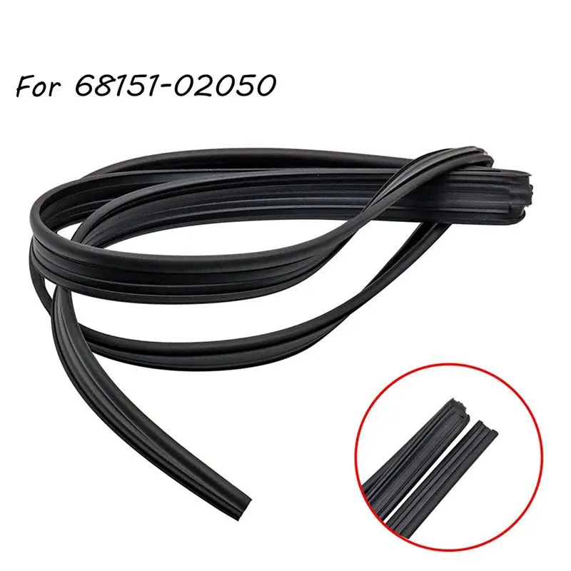 High-Quality Door Glass Channel Felt Run Front LH Door Glass Channel Felt Run 6815102050 For Toyota Corolla 2002-2008