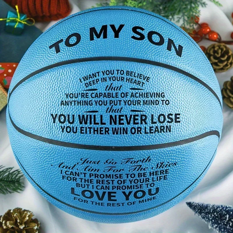 Blue Creative Special Basketball, Ideal Gift for Some Special Occasions Such as Birthdays and Anniversaries, 1Pc