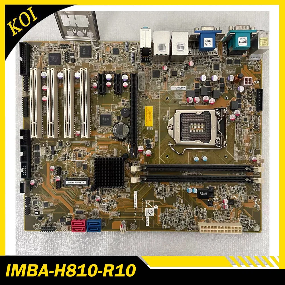 IMBA-H810-R10 industrial control computer board H81 dual network ports
