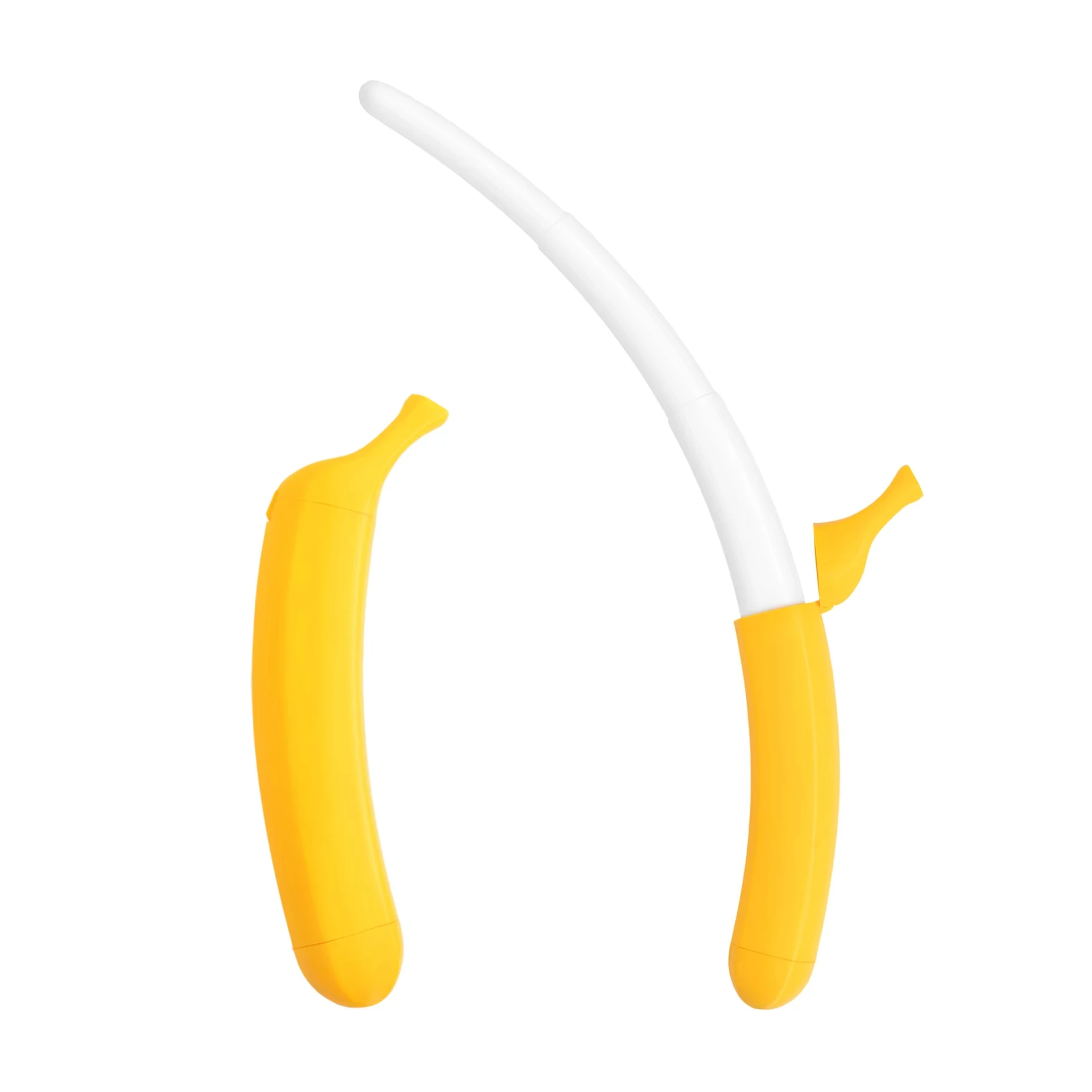 3D Printed Banana Telescopic Sword Portable Decompression Creative Simulation Fruit Props Ornaments Gifts Handicrafts
