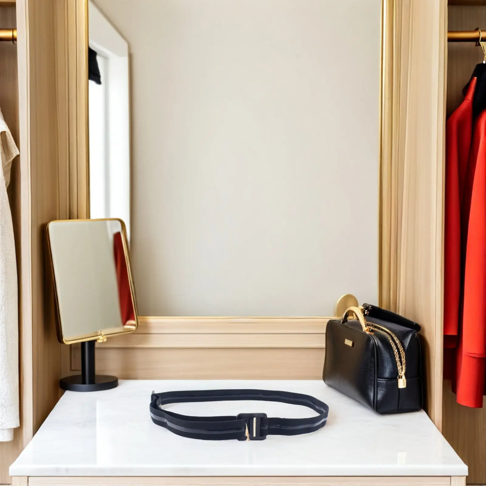 

2Pcs Shirt Stay Adjustable Belt Anti-Slip Elastic Waist Band Dress Shirt Stays for Men Women Uniform Work Adjustable Belt