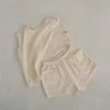 4150-07f994.jpg Baby Vest & Shorts Set – Cotton Newborn Casual Homewear Outfit (Boys & Girls)