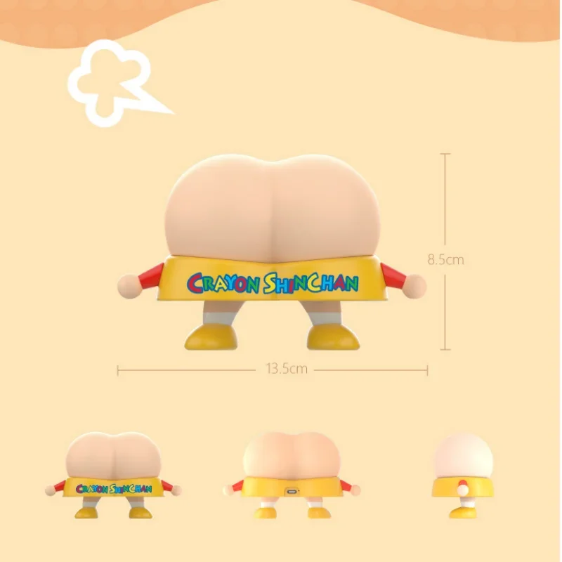 Cartoon LED Night Light Crayon Pass Anime Hip Character Peripheral Decorations Creative Bedside Night Light Toys Kids Gifts