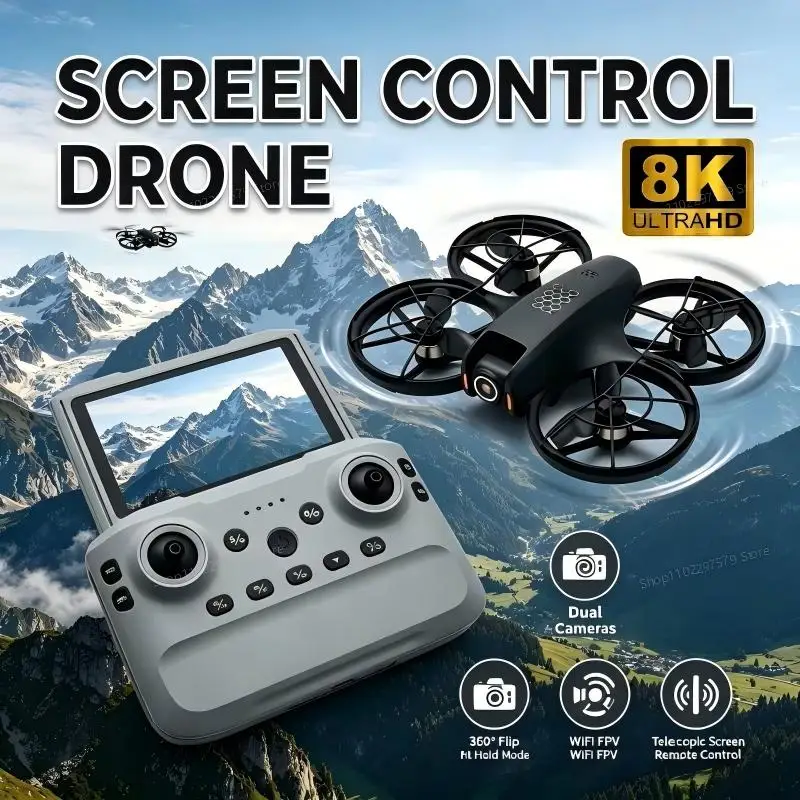 mini-drone-m5-con-fotocamera-8k-hd-evitamento-ostacoli-fotografia-aerea-localizzazione-ottica-giroscopio-a-sei-assi-per-viaggi-e-attivita-all'aperto