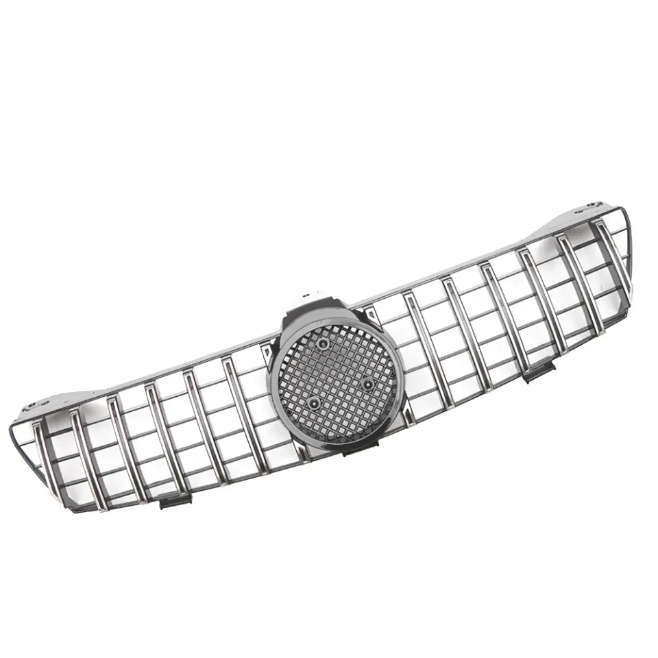 XVIP Chrom-Silber-Diamant-Stil Stoßstangengrill für Mercedes Benz CLS-Klasse W219 CLS350 CLS500 05–08 obere GTR-Stilgitter – Detail 14