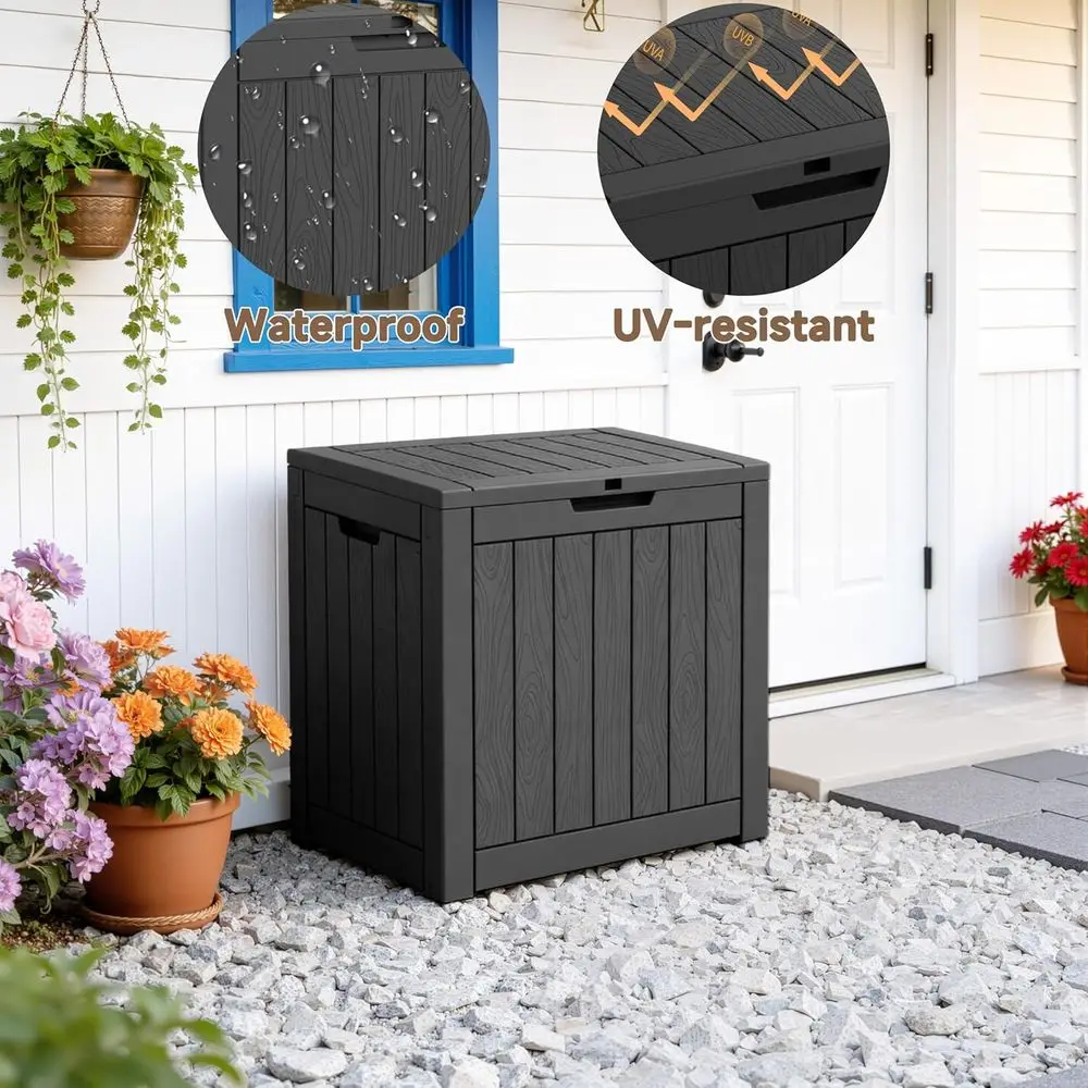 Test link only. Do not make a purchase. We will not ship the goods if you make a purchase!！！！35 Gallon Outdoor Storage Box image 5