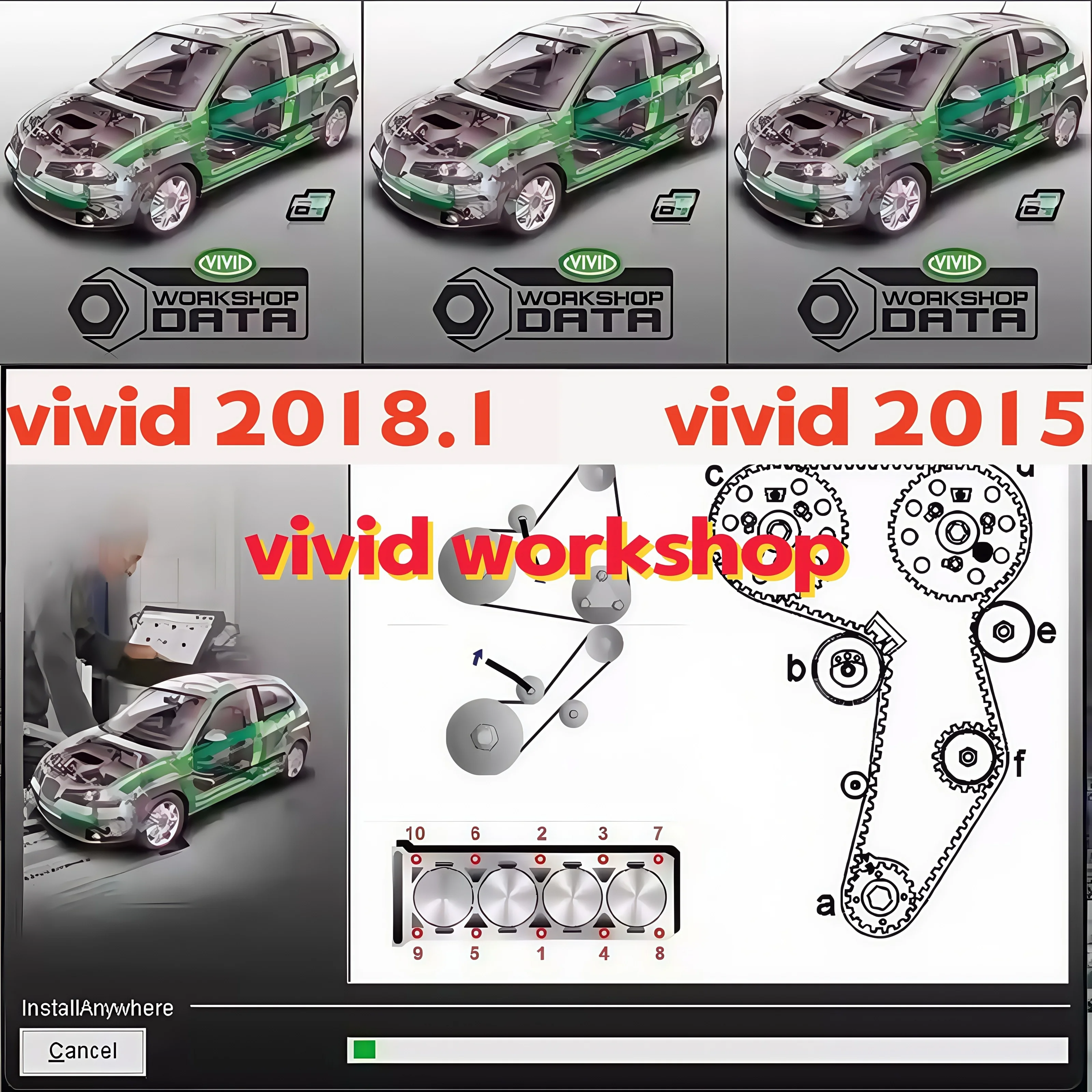 

2025Newest Automotive Vivid Workshop 2010 or DATA 2018.01 (Atris-Technik) Europe Repair Software Atris Parts vivid 2018 software