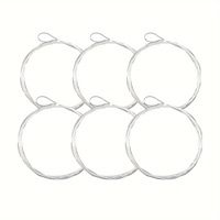 Aventik 9ft 12ft 15ft PreTied Loop Clear Tapered Fly Fishing Leader Line Made Of Nylon 6pcs