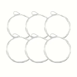 Aventik 9ft 12ft 15ft PreTied Loop Clear Tapered Fly Fishing Leader Line Made Of Nylon 6pcs