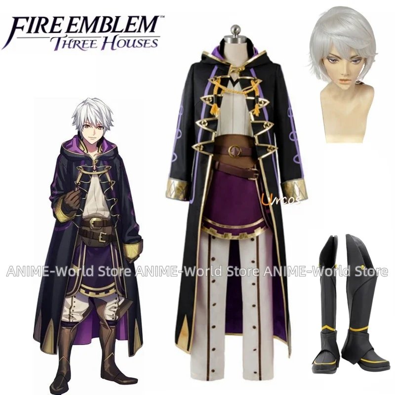 

Fire Emblem Awakening Avatar Robin Daraen Косплей Костюм Хэллоуин Карнавальные костюмы для взрослых мужчин женщин