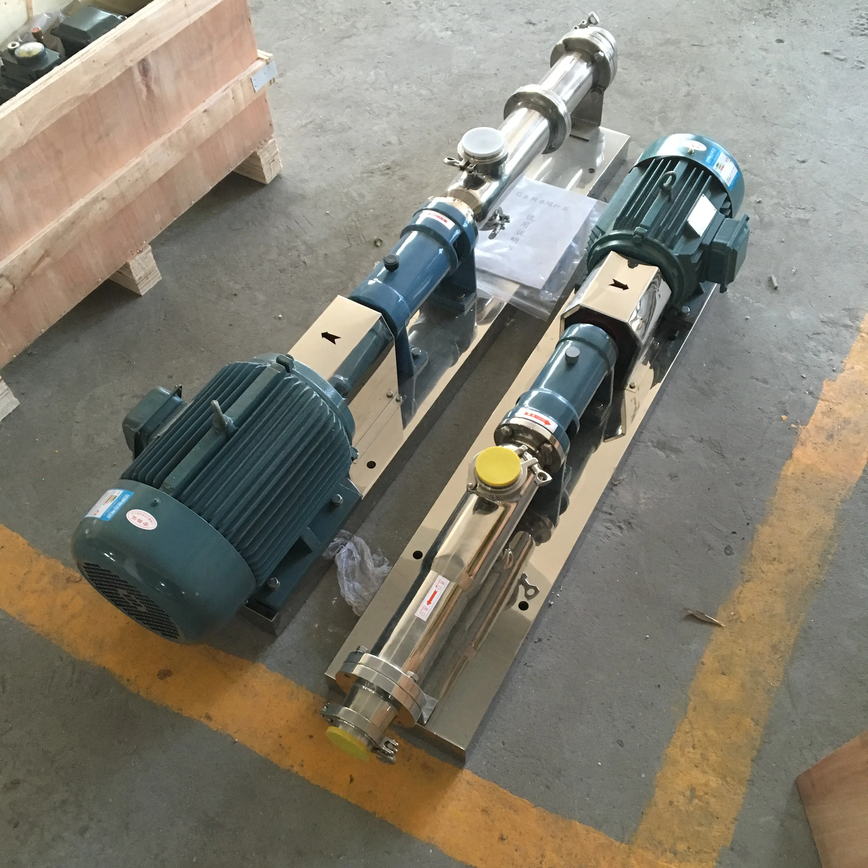 Manufacturer for Wine/syrup Single Screw Pump/mono Screw Pump